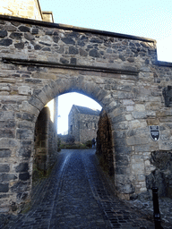 The Foog`s Gate at the entrance to the upper part of Edinburgh Castle