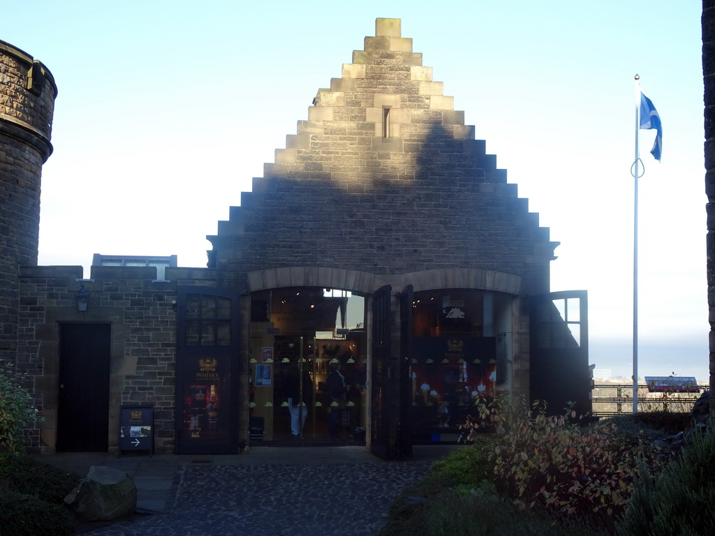 Front of the Whisky and Finest Food Shop at Edinburgh Castle