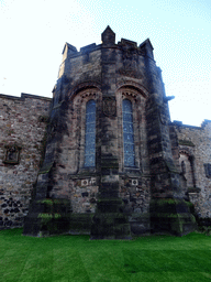Back side of the Scottish National War Memorial at Edinburgh Castle