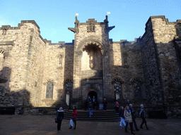 Front of the Scottish National War Memorial at Edinburgh Castle