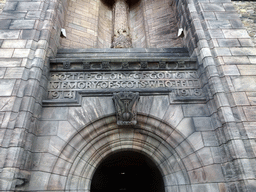 Facade of the Scottish National War Memorial at Edinburgh Castle