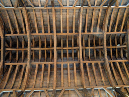 Hammerbeam roof of the Great Hall at Edinburgh Castle