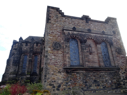 Northwest side of the Scottish National War Memorial at Edinburgh Castle