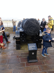 The Mons Meg cannon at Edinburgh Castle