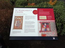 Information on St. Margaret`s Chapel at Edinburgh Castle