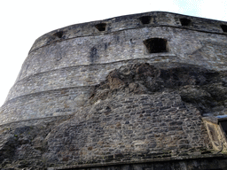 The Half-Moon Battery at Edinburgh Castle, viewed from below