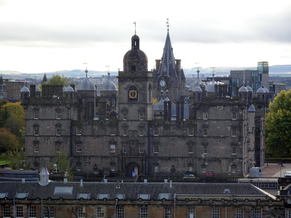 George Heriot`s School, viewed from the Esplanade