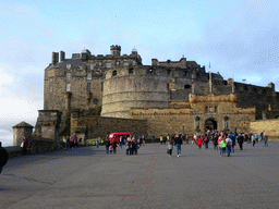 The Esplanade and the front of Edinburgh Castle