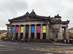 Front of the Royal Scottish Academy at Princes Street