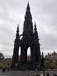 The Scott Monument at Princes Street