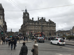Princes Street and the Balmoral Hotel
