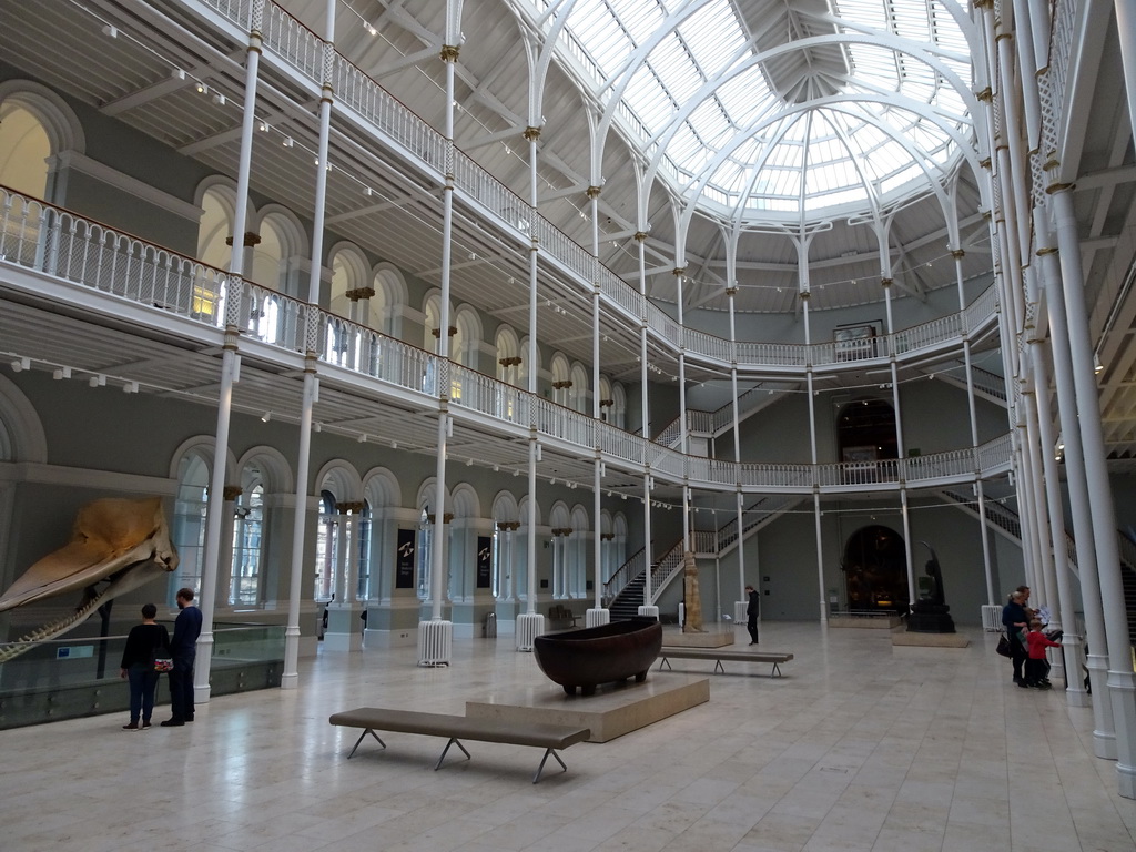 The Grand Gallery of the National Museum of Scotland