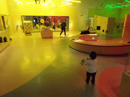 Miaomiao and Max at the Imagine Hall at the First Floor of the National Museum of Scotland