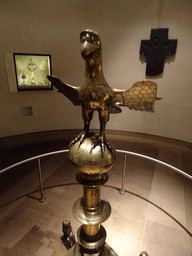 Bird standard at the Kingdom of the Scots Hall at the First Floor of the National Museum of Scotland