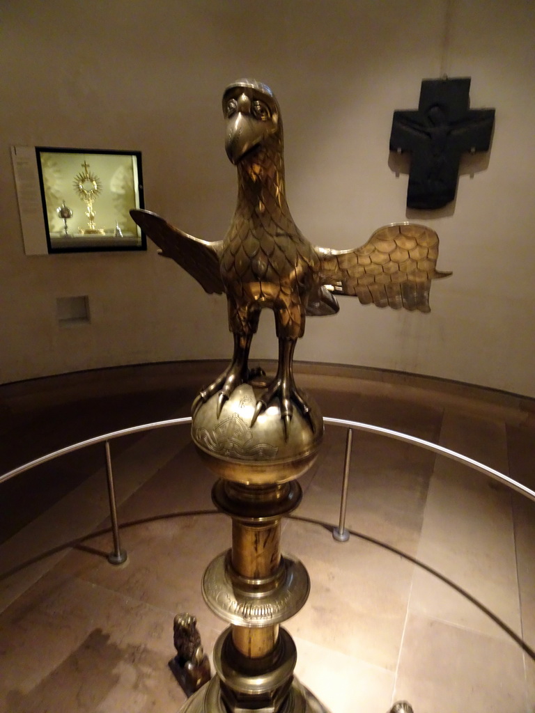 Bird standard at the Kingdom of the Scots Hall at the First Floor of the National Museum of Scotland