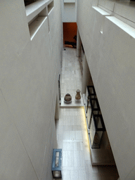 The Early People Hall at the Basement of the National Museum of Scotland, viewed from the First Floor