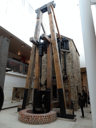 The Newcomen Atmospheric Engine, at the Scotland Transformed Hall at the Third Floor of the National Museum of Scotland