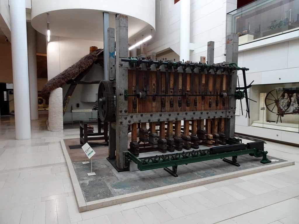 Machinery at the Scotland Transformed Hall at the Third Floor of the National Museum of Scotland