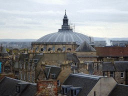 The McEwan Hall, viewed from the Roof Terrace Garden on the Seventh Floor of the National Museum of Scotland