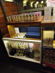 Souvenirs of the Lewis Chessmen, at the museum shop at the Ground Floor of the National Museum of Scotland