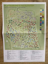 Map of the Landal Coldenhove holiday park