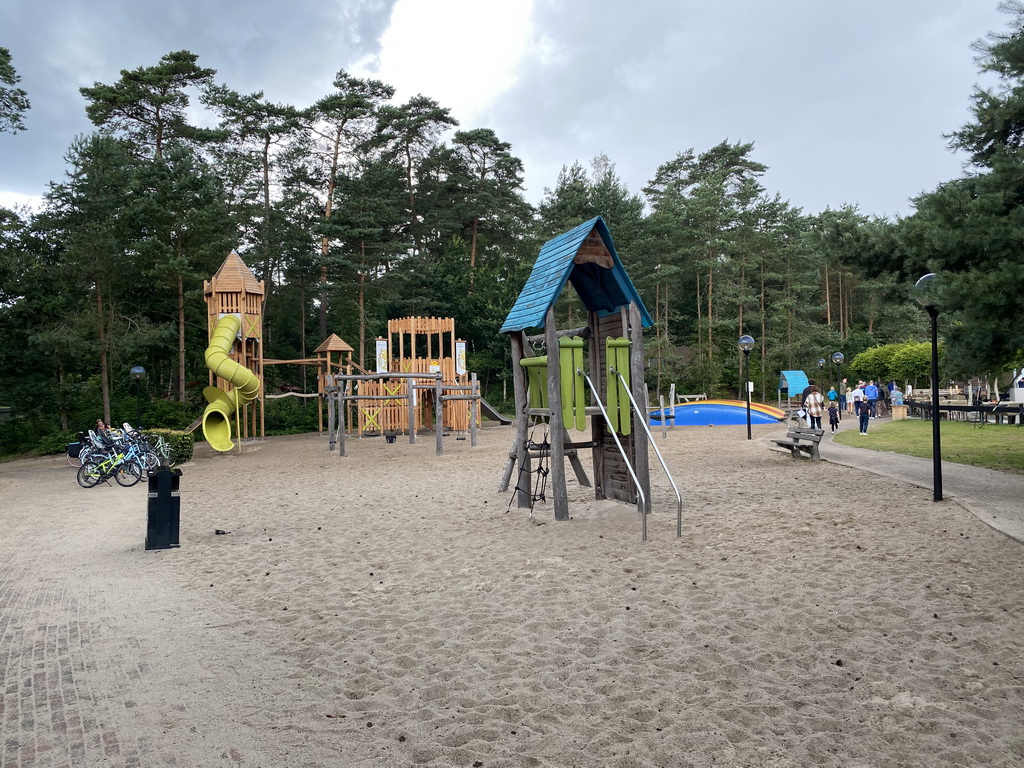 Main playground at the Landal Coldenhove holiday park