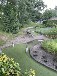 Mini golf course at the Landal Coldenhove holiday park