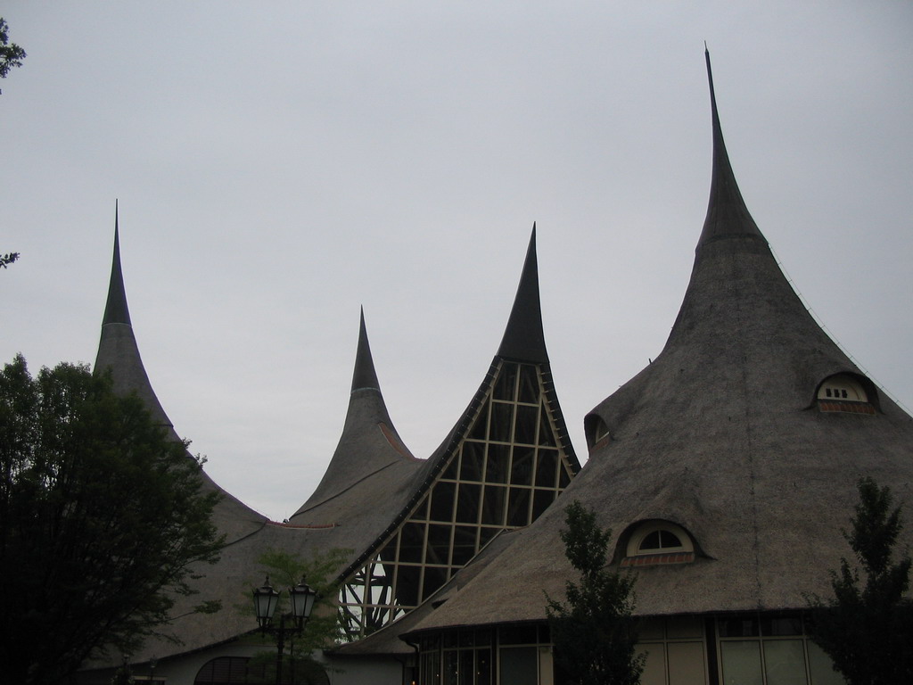 Roof of the House of the Five Senses, the entrance to the Efteling theme park