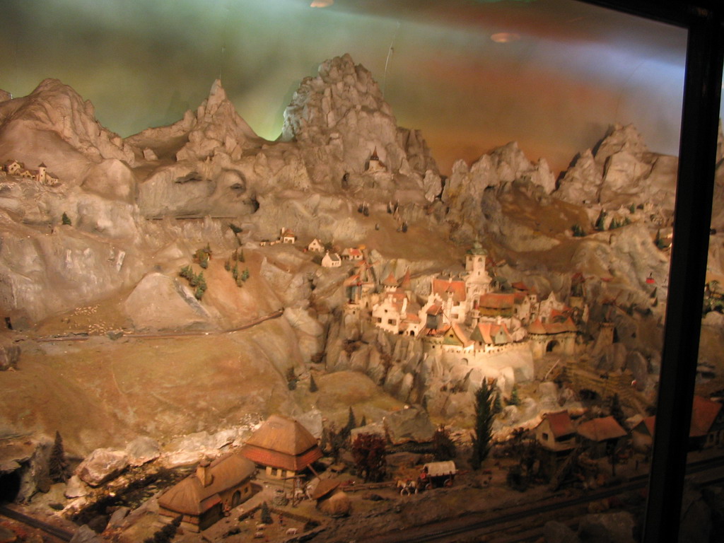 Miniature world at the Diorama attraction at the Marerijk kingdom