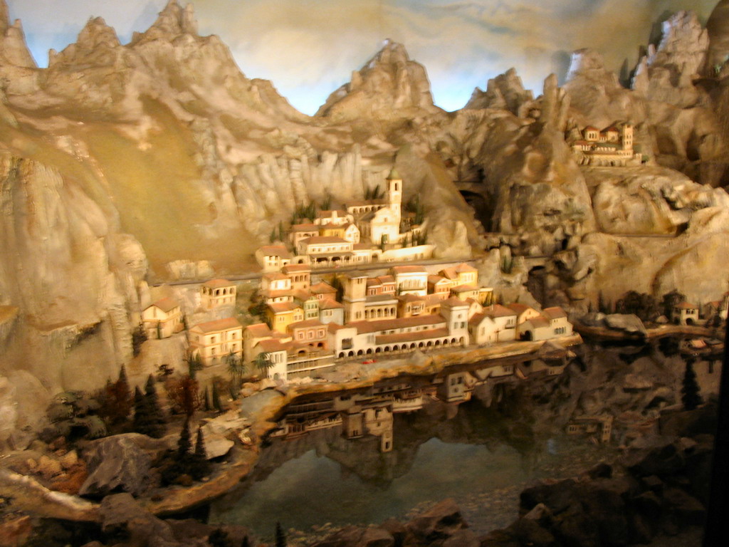 Miniature world at the Diorama attraction at the Marerijk kingdom