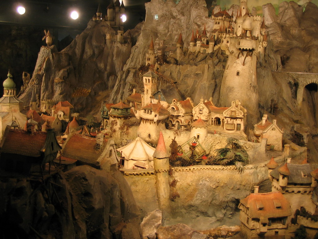 Miniature world at the Diorama attraction at the Marerijk kingdom