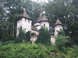 The Castle of Sleeping Beauty at the Sleeping Beauty attraction at the Fairytale Forest at the Marerijk kingdom