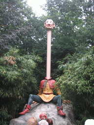 Langnek at the Six Servants attraction at the Fairytale Forest at the Marerijk kingdom