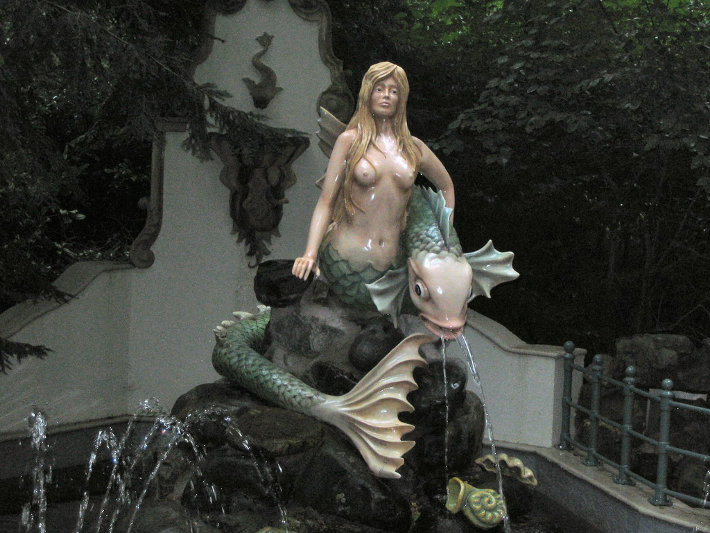 The Little Mermaid attraction at the Fairytale Forest at the Marerijk kingdom