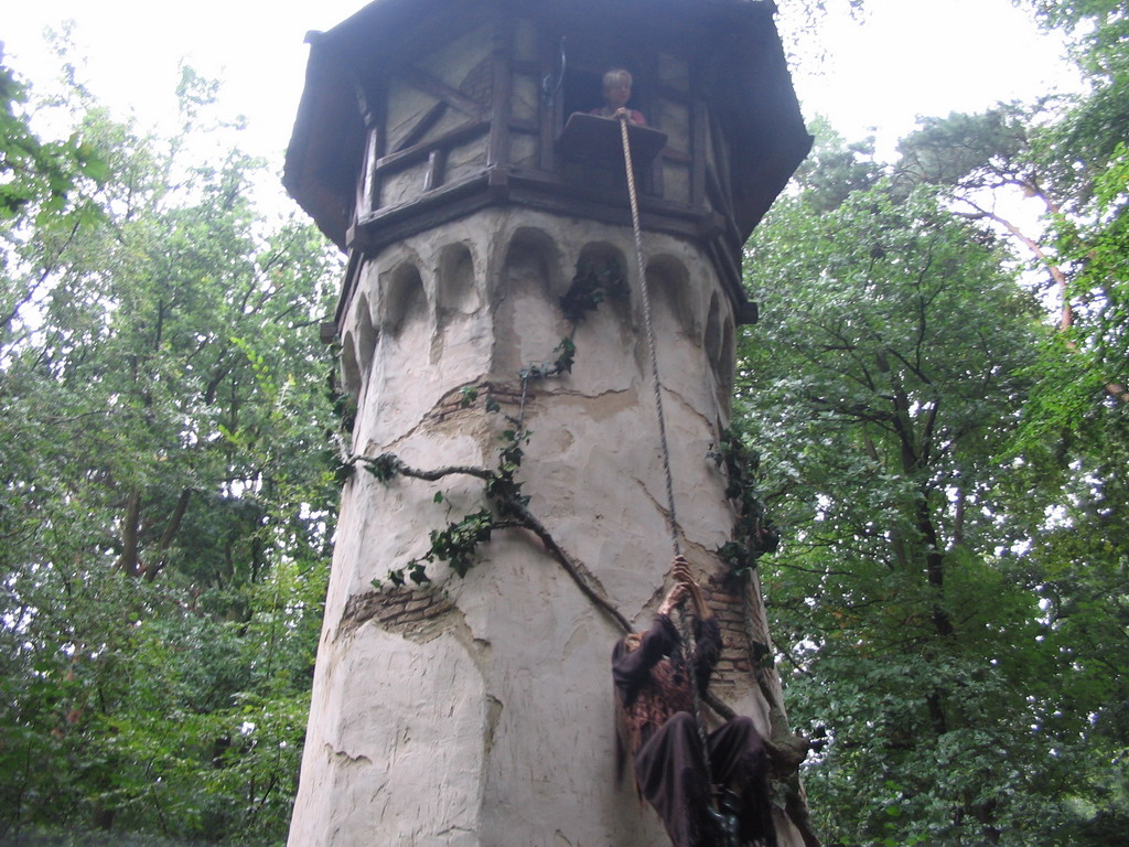 The Rapunzel attraction at the Fairytale Forest at the Marerijk kingdom