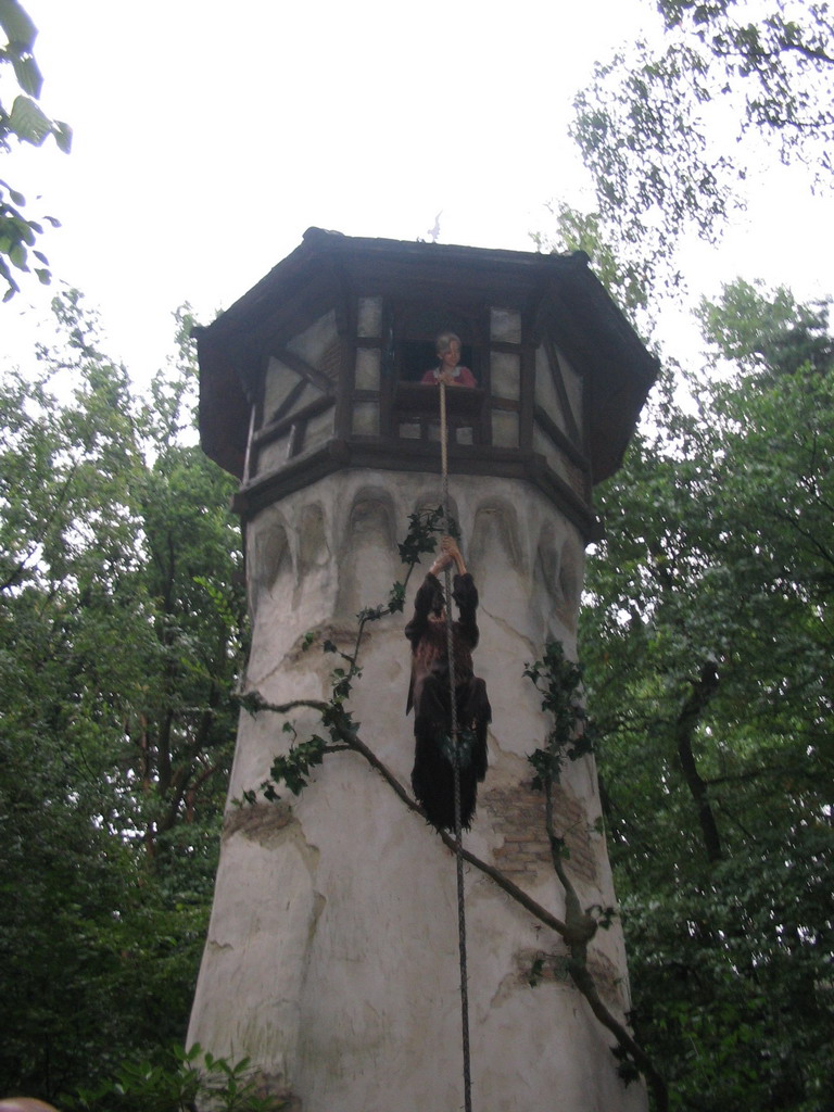 The Rapunzel attraction at the Fairytale Forest at the Marerijk kingdom