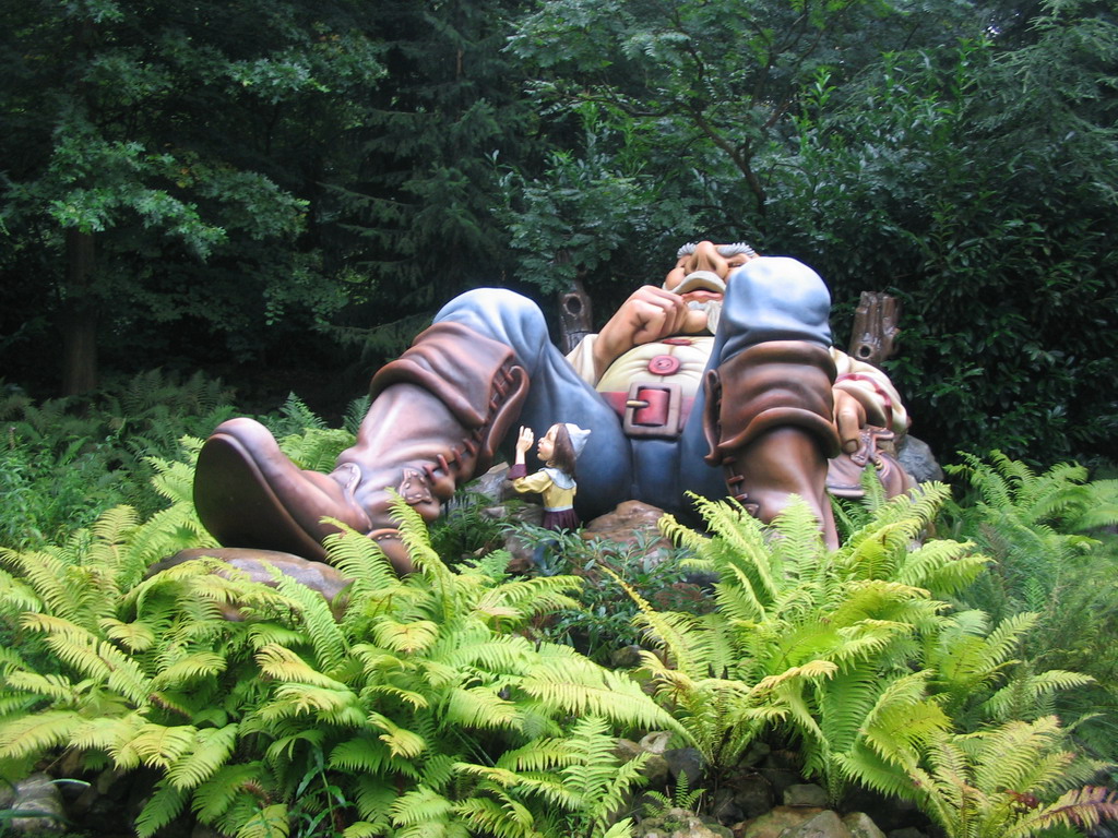 The Tom Thumb attraction at the Fairytale Forest at the Marerijk kingdom