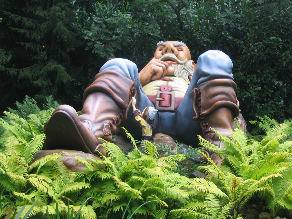 The Tom Thumb attraction at the Fairytale Forest at the Marerijk kingdom