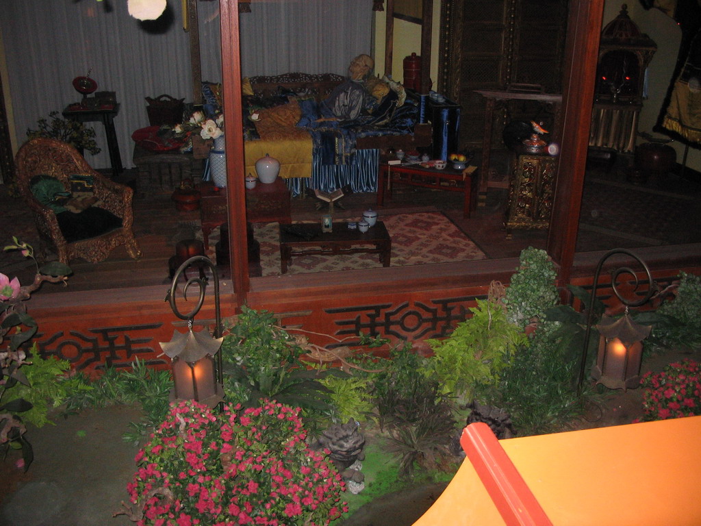 Interior of the Chinese Nightingale attraction at the Fairytale Forest at the Marerijk kingdom
