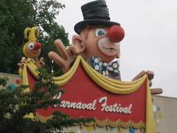 Front of the Carnaval Festival attraction at the Carnaval Festival Square at the Reizenrijk kingdom