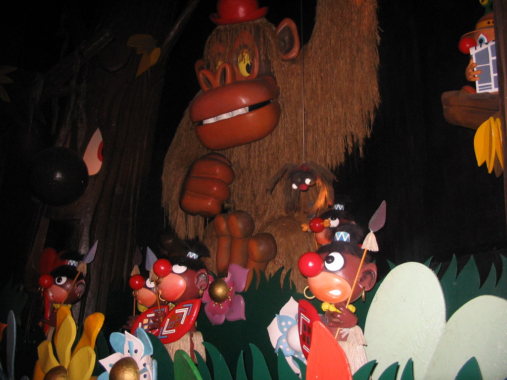 African scene at the Carnaval Festival attraction at the Reizenrijk kingdom