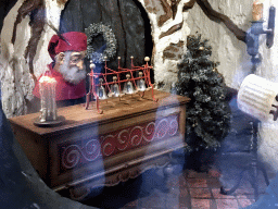 Gnome in a house at the Gnome Village attraction at the Fairytale Forest at the Marerijk kingdom
