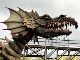 Dragon at the Joris en de Draak attraction at the Ruigrijk kingdom