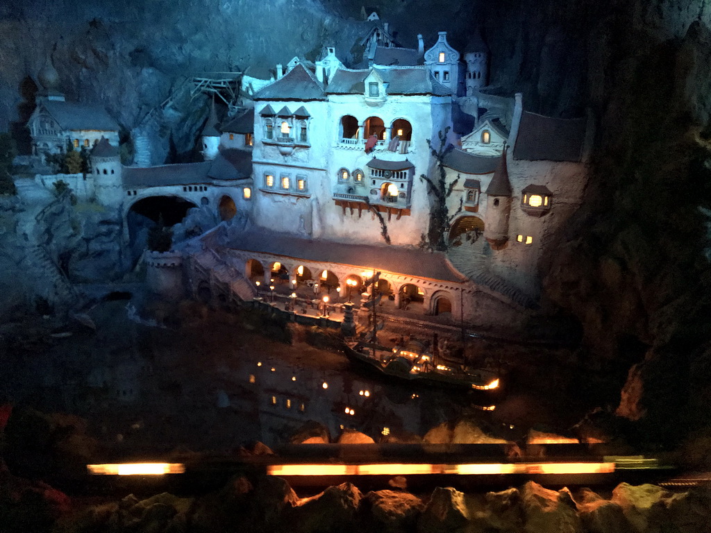 Miniature world at the Diorama attraction at the Marerijk kingdom