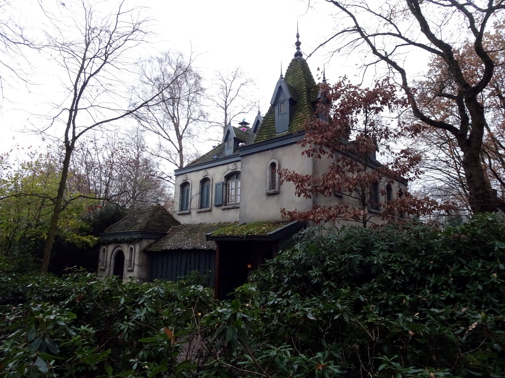 The Cinderella attraction at the Fairytale Forest at the Marerijk kingdom, during the Winter Efteling