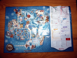 Map of the Winter Efteling