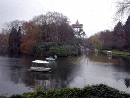 The Gondoletta and Pagode attractions at the Reizenrijk kingdom, during the Winter Efteling