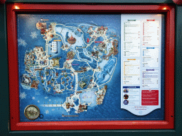 Map of the Winter Efteling