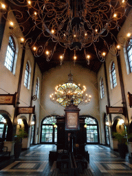 Interior of Station de Oost at the Ruigrijk kingdom, during the Winter Efteling