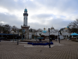 Front of the Fata Morgana attraction at the Anderrijk kingdom, during the Winter Efteling